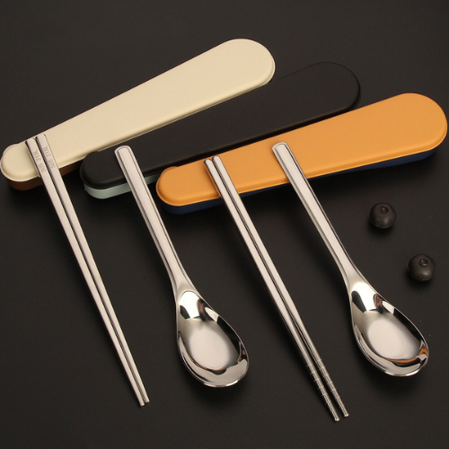 [Customized] 316 stainless steel tableware set